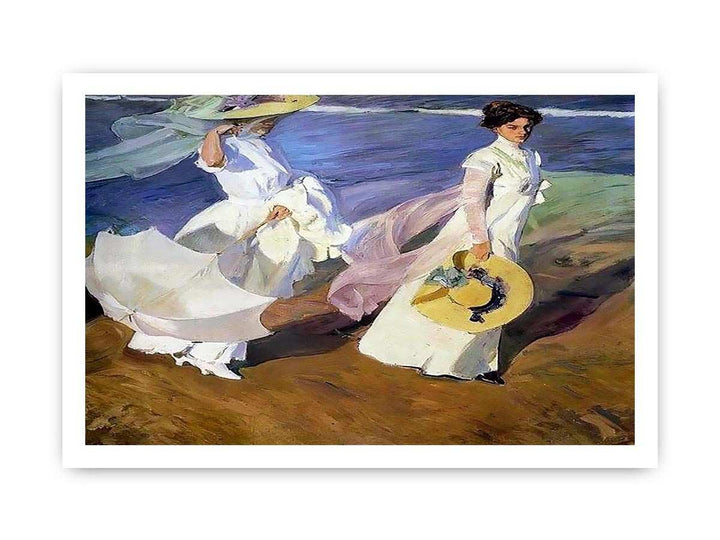 Strolling along the Seashore