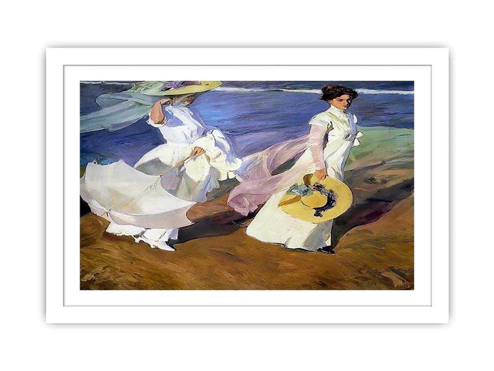 Strolling along the Seashore