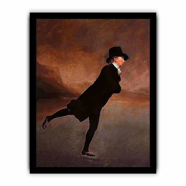 The Reverend Robert Walker skating on Duddingston Loch