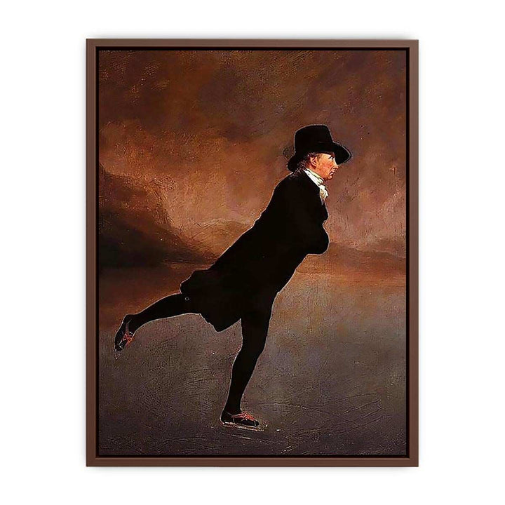 The Reverend Robert Walker skating on Duddingston Loch