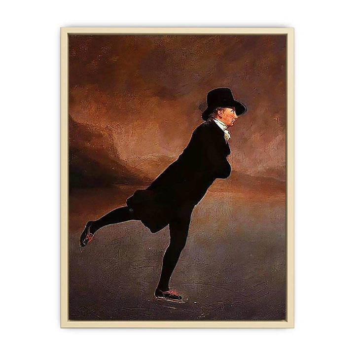 The Reverend Robert Walker skating on Duddingston Loch
