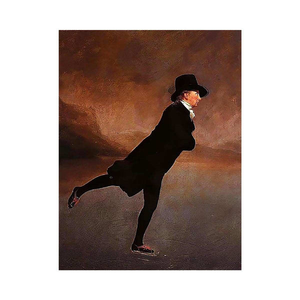 The Reverend Robert Walker skating on Duddingston Loch