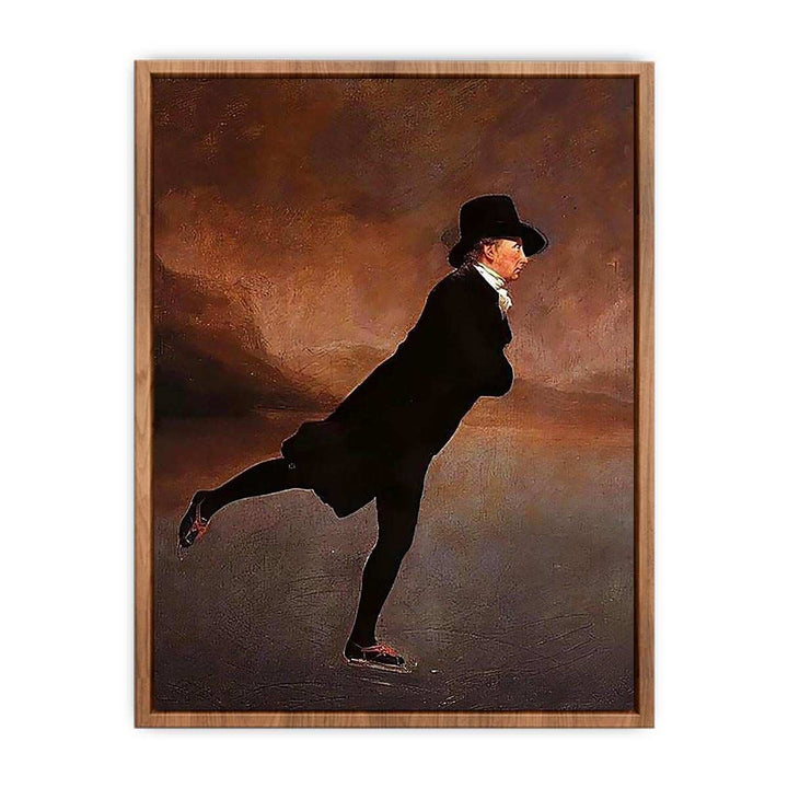 The Reverend Robert Walker skating on Duddingston Loch