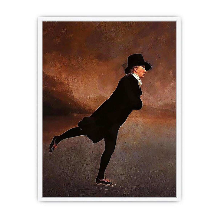 The Reverend Robert Walker skating on Duddingston Loch