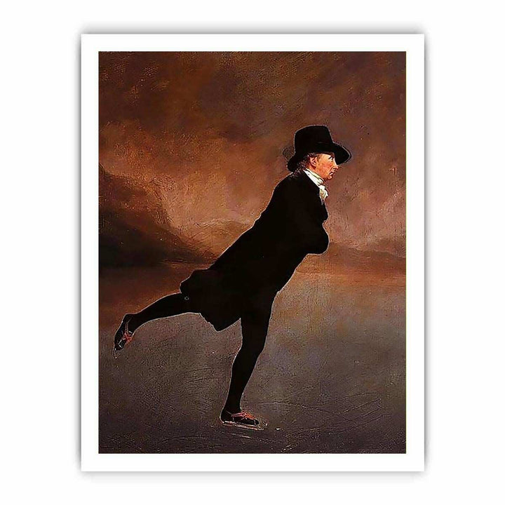 The Reverend Robert Walker skating on Duddingston Loch