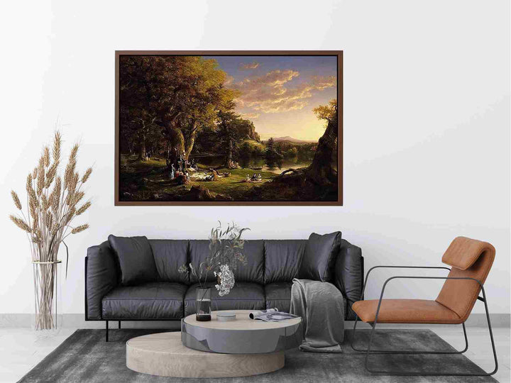 The Picnic by Thomas Cole