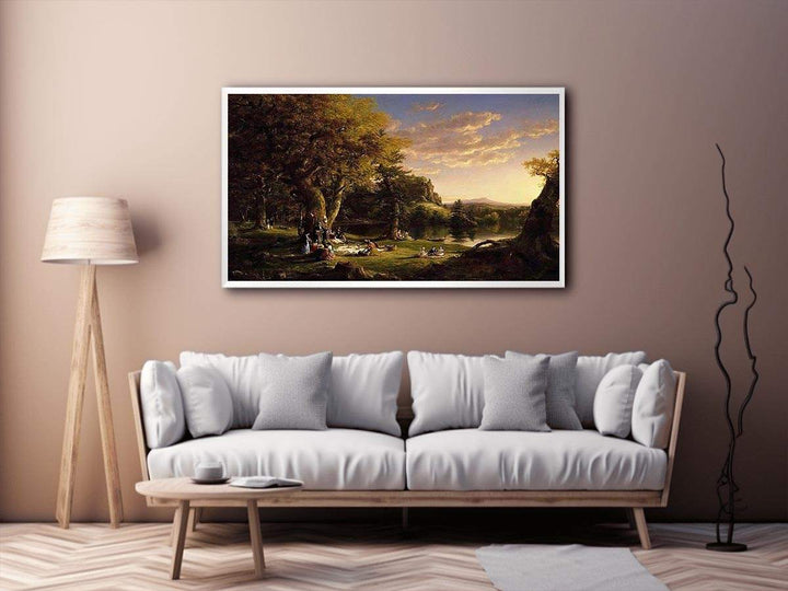 The Picnic by Thomas Cole