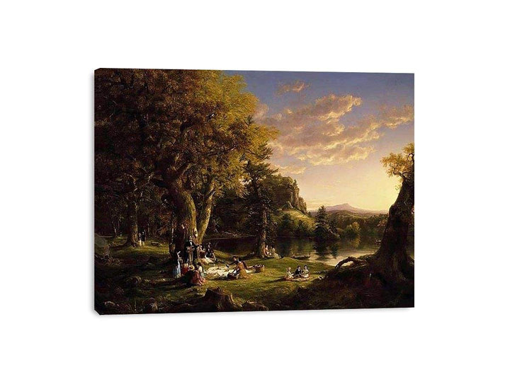 The Picnic by Thomas Cole