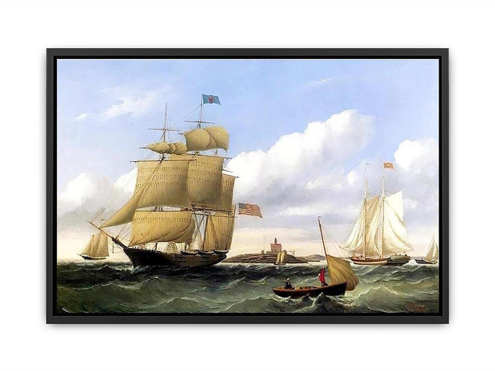 The Whaleship "Emma C. Jones" off Round Hills, New Bedford