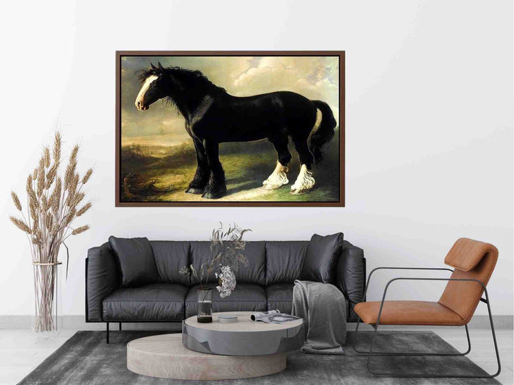 Old English Black Horse