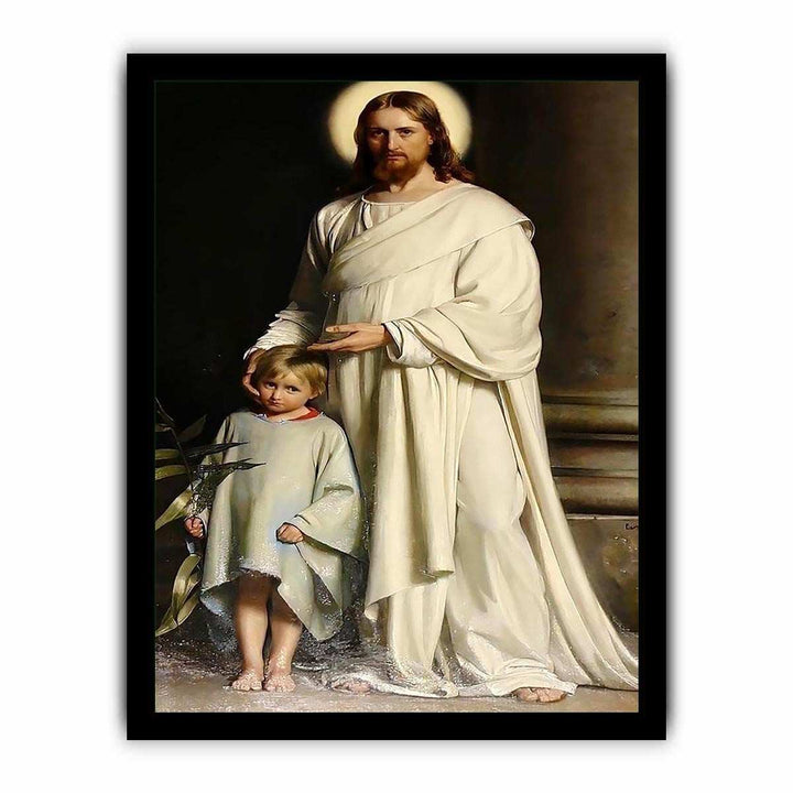 Christ and a Boy