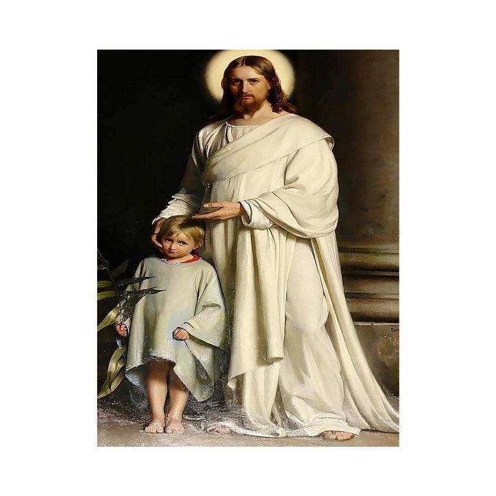 Christ and a Boy