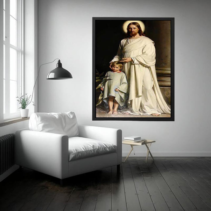 Christ and a Boy