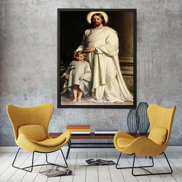 Christ and a Boy