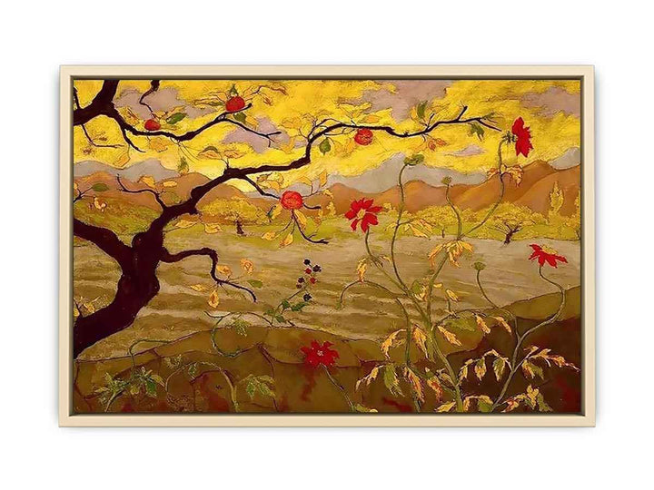 Apple Tree With Red Fruit