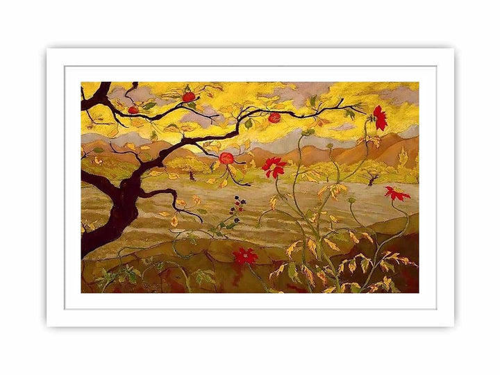 Apple Tree With Red Fruit