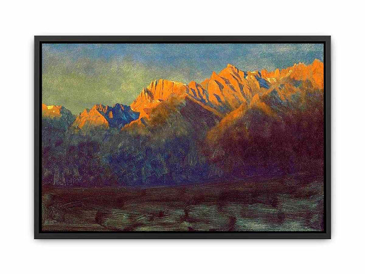 Sunrise in Sierras By Albert Birštadt