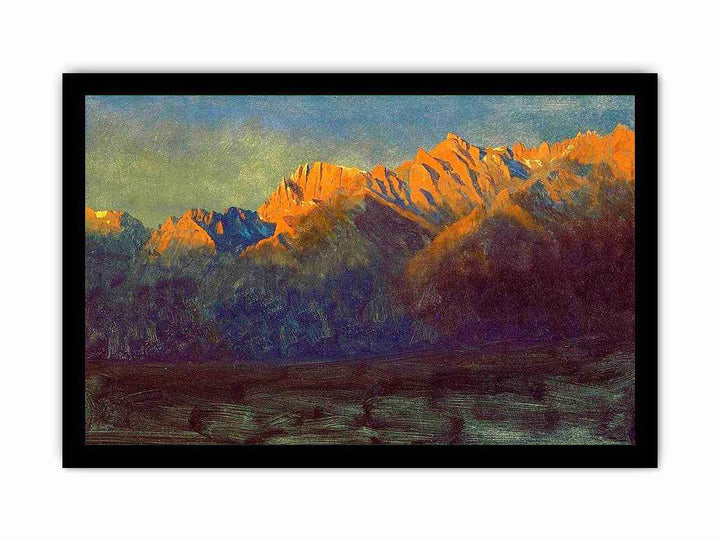 Sunrise in Sierras By Albert Birštadt