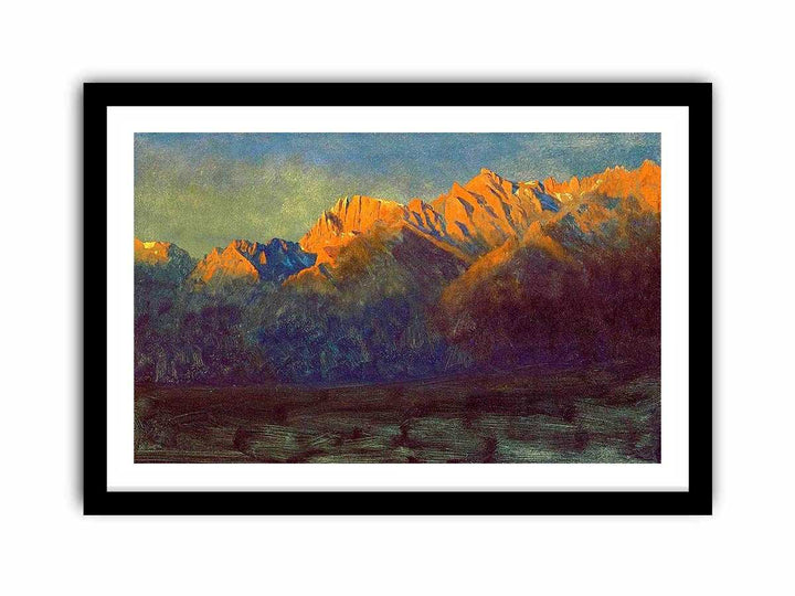 Sunrise in Sierras By Albert Birštadt