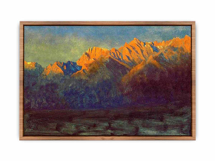 Sunrise in Sierras By Albert Birštadt