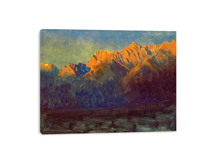 Sunrise in Sierras By Albert Birštadt