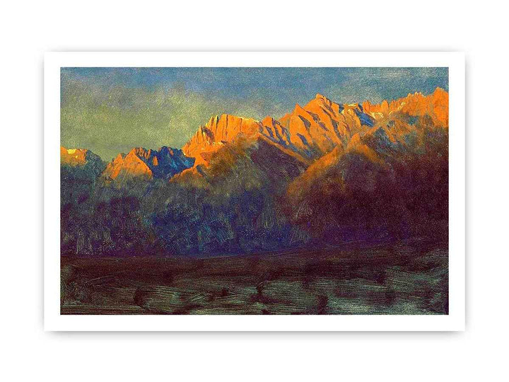 Sunrise in Sierras By Albert Birštadt
