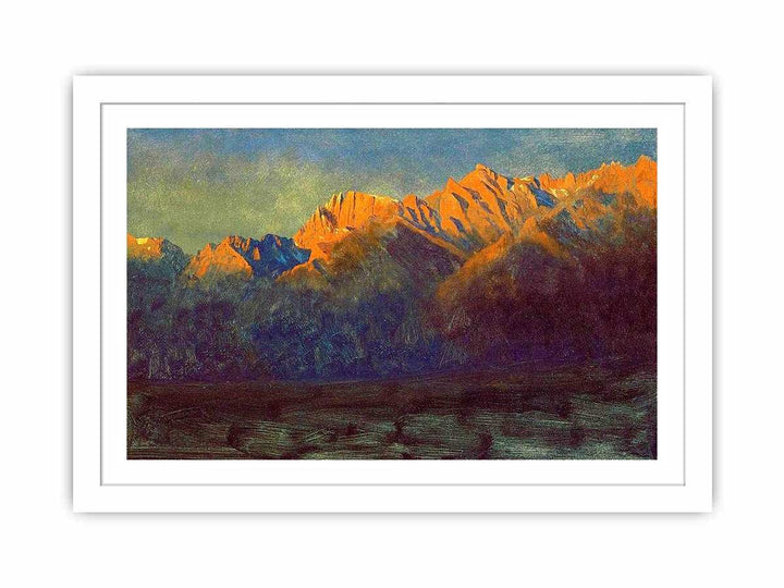 Sunrise in Sierras By Albert Birštadt