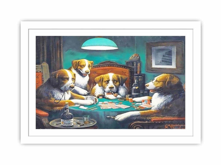 Dogs Playing Poker Painting
