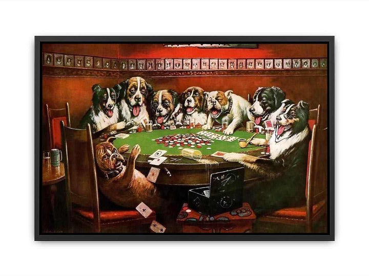 Poker Sympathy by  Cassius Marcellus Coolidge
