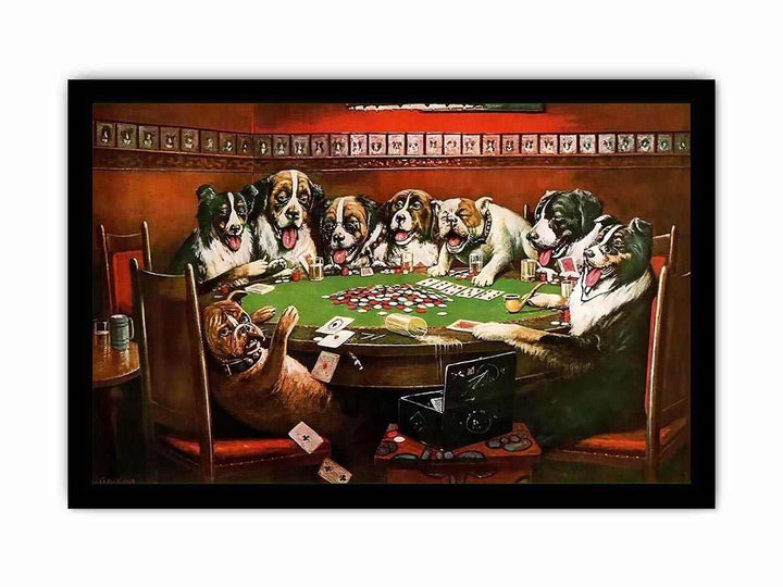 Poker Sympathy by  Cassius Marcellus Coolidge