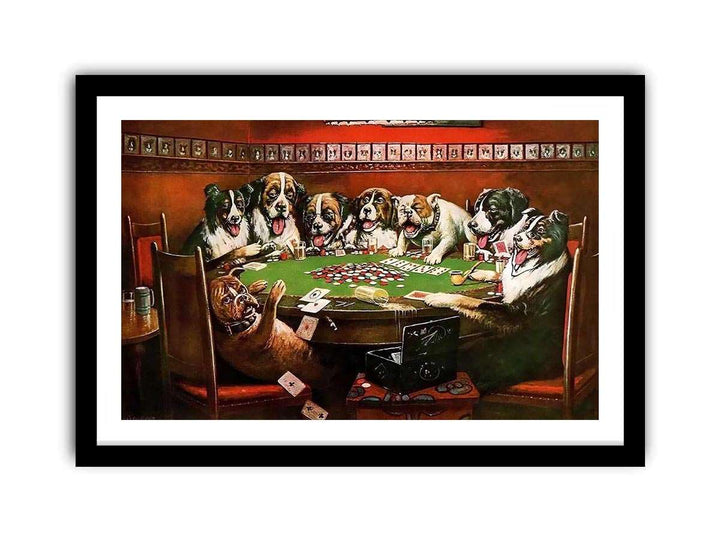 Poker Sympathy by  Cassius Marcellus Coolidge