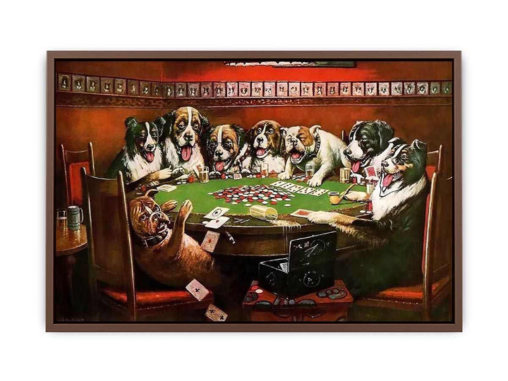 Poker Sympathy by  Cassius Marcellus Coolidge