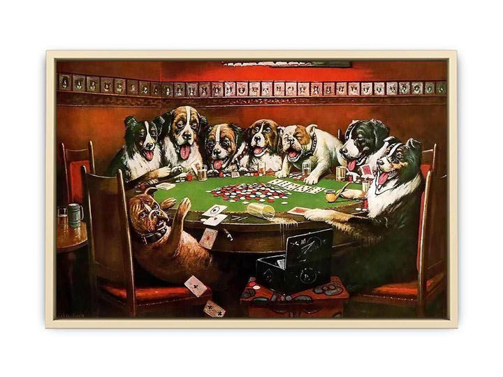 Poker Sympathy by  Cassius Marcellus Coolidge