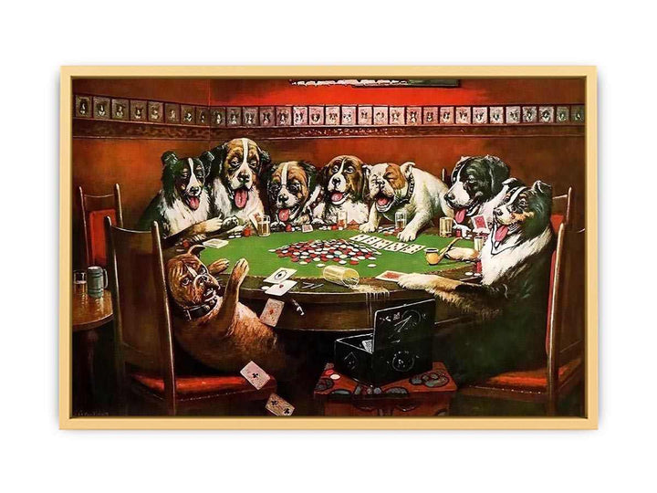 Poker Sympathy by  Cassius Marcellus Coolidge