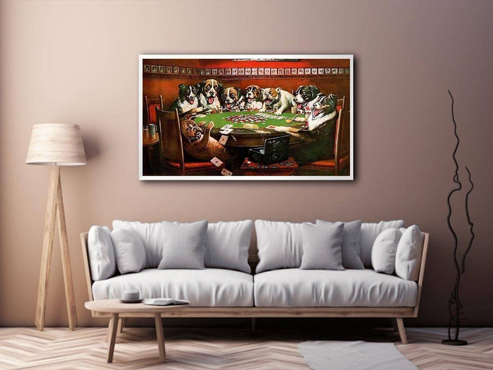 Poker Sympathy by  Cassius Marcellus Coolidge