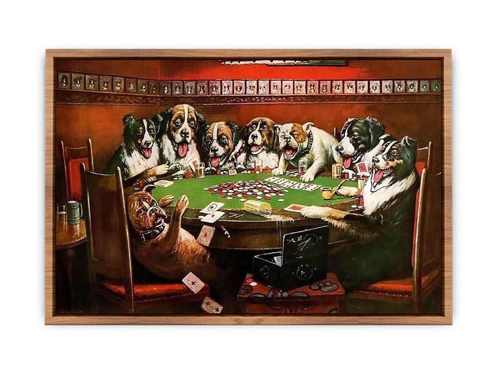 Poker Sympathy by  Cassius Marcellus Coolidge