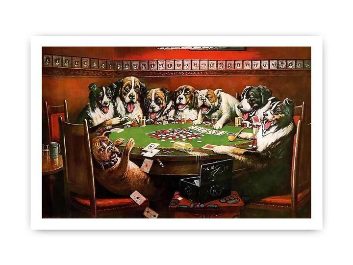 Poker Sympathy by  Cassius Marcellus Coolidge
