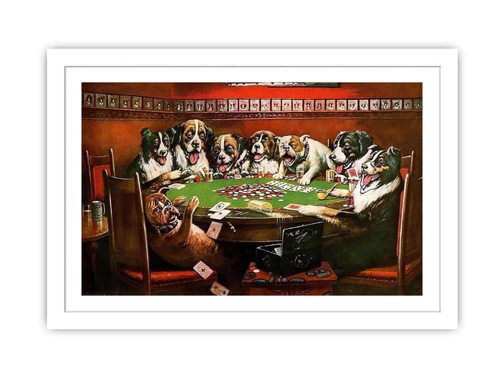 Poker Sympathy by  Cassius Marcellus Coolidge