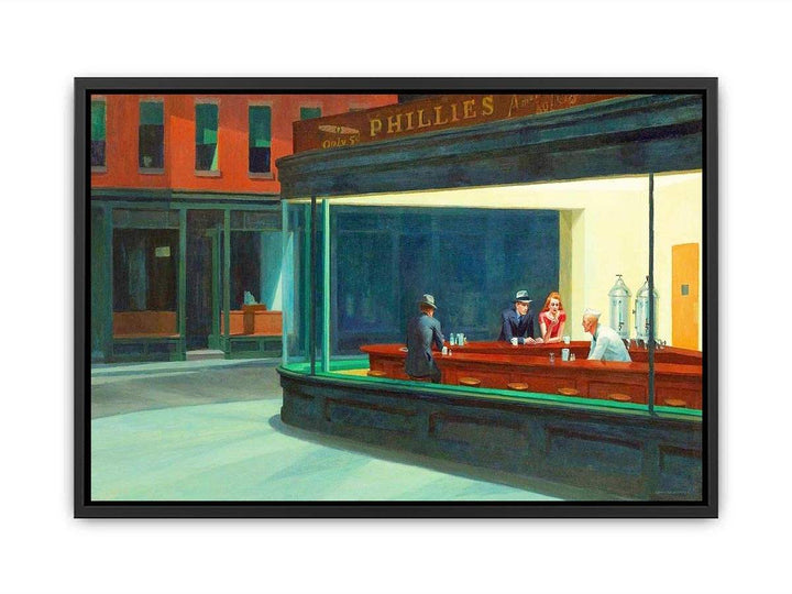 Nighthawks Painting