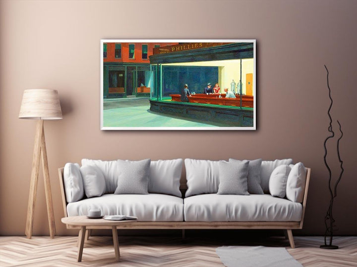Nighthawks Painting