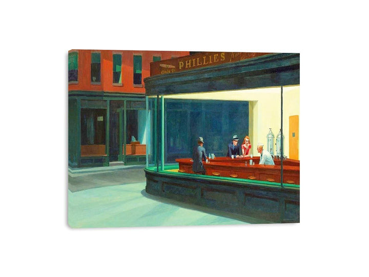 Nighthawks Painting