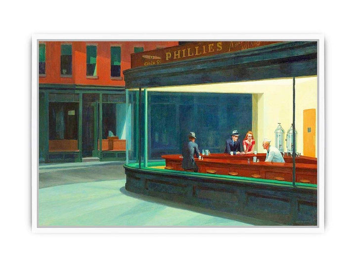Nighthawks Painting