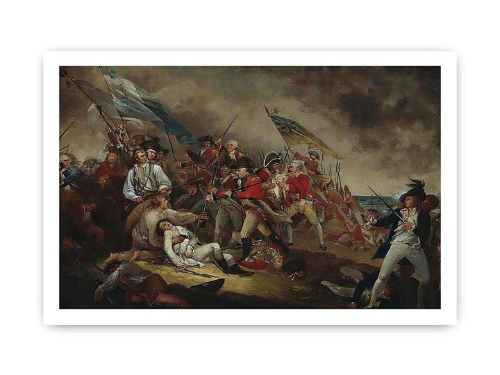 The Death of General Warren at the Battle of Bunker Hill on 17 June 1775