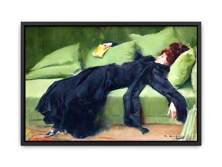 After the Ball Painting by Ramon Casas