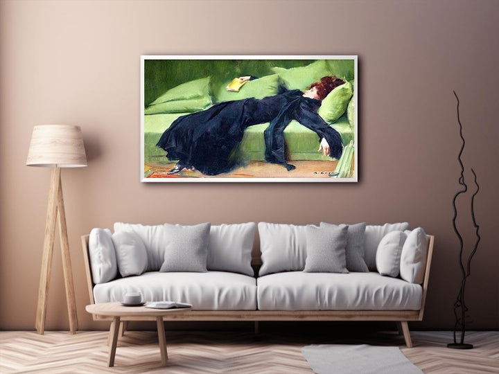 After the Ball Painting by Ramon Casas