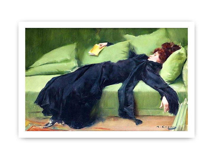 After the Ball Painting by Ramon Casas