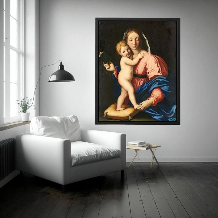 Madonna and Child Painting  by Giovanni Battista