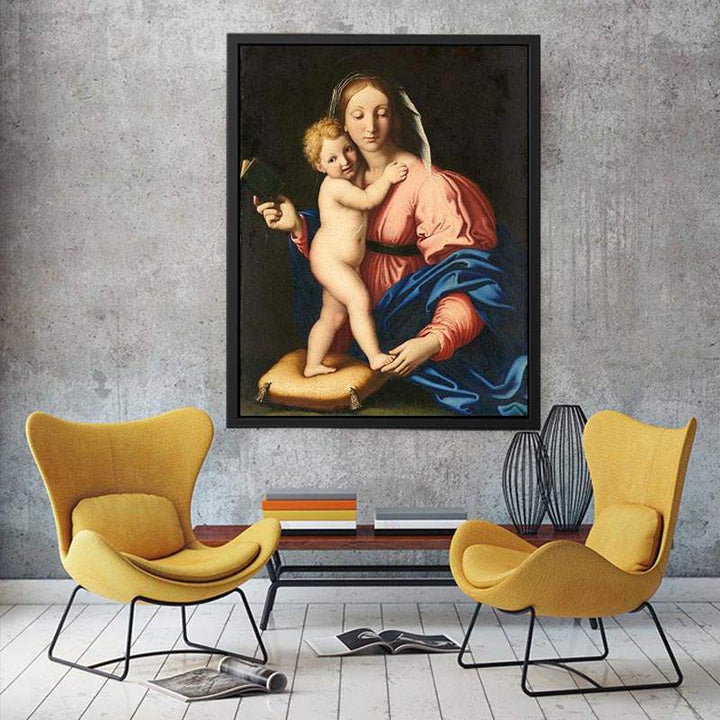 Madonna and Child Painting  by Giovanni Battista