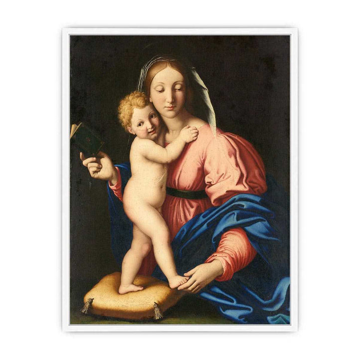 Madonna and Child Painting  by Giovanni Battista