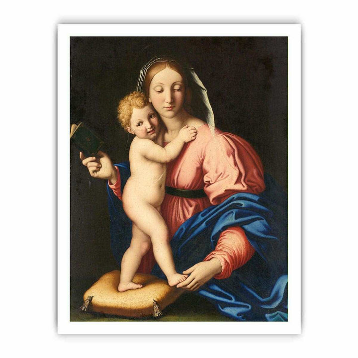Madonna and Child Painting  by Giovanni Battista